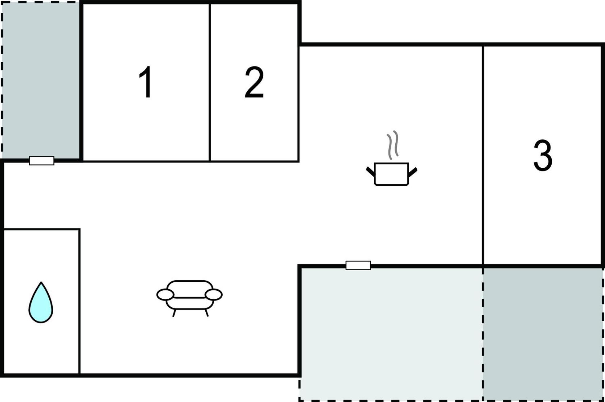 3 Bedroom Cozy Home In Borkop Bagian luar foto